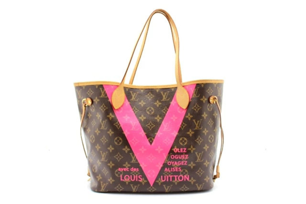LOUIS VUITTON Summer Collection Neverfull Monogram V Grenade